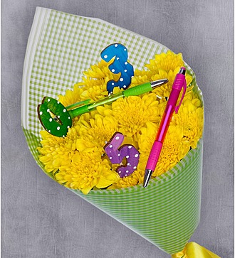 Bouquet "The lesson of mathematics"