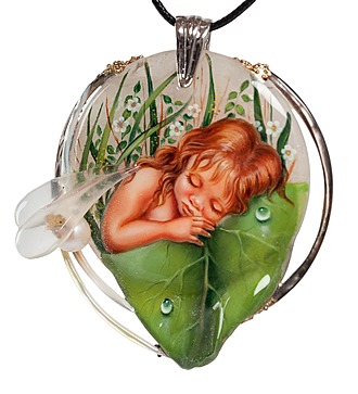 Pearl Pendant "Fairy"