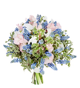 Bouquet "Blue flicker"