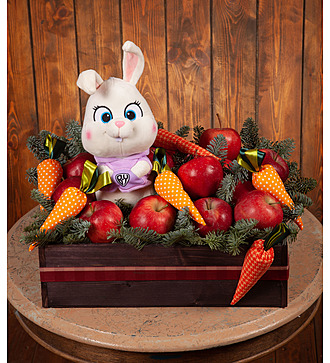 Gift pot "Happy hare"