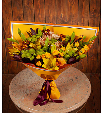 Bouquet-orchestra "Golden voice"