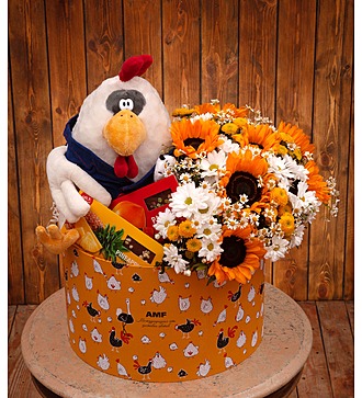 Gift box "Cockerel"