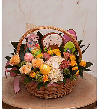 Подарочная корзина "Кулич"