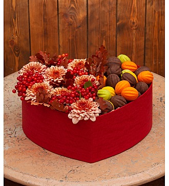 Gift box "Hot heart"