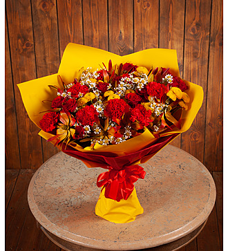 Bouquet-quartet "Creativity of autumn"