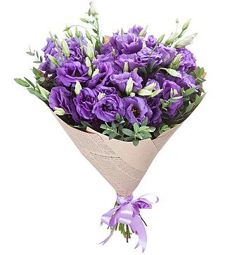 Bouquet of lisianthus