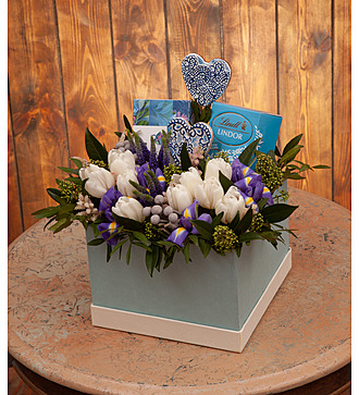 Gift box "Blue sky"