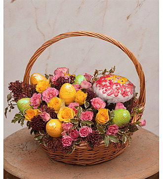 Подарочная корзина "Светлая Пасха"