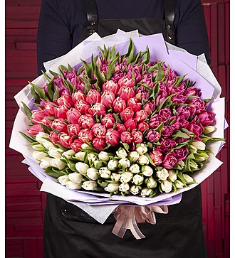 Bouquet-trio "Martinet" (25,51,75 or 101)