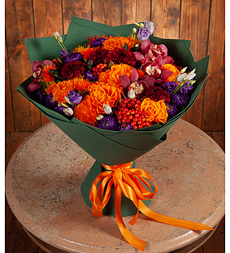 Bouquet-orchestra "Vivo autumn"