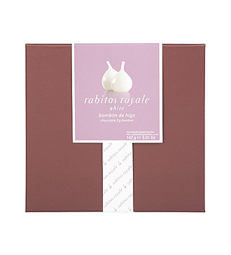 Инжир с трюфельным кремом и клубникой в белом шоколаде №8