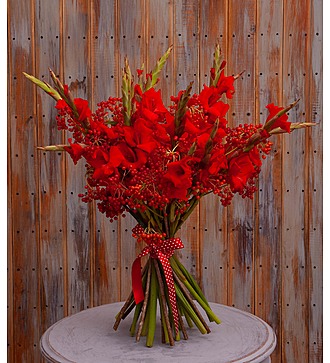 Bouquet-duet "Fire dance"