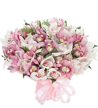 Bouquet duet "Cymbidium Orchids"