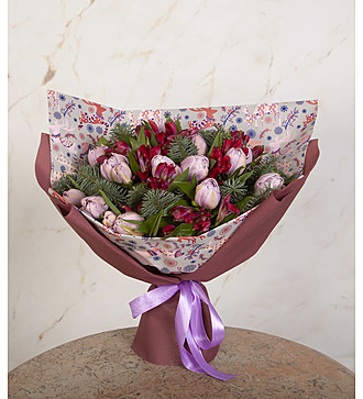 Букет-дуэт "Предвкушение праздника"