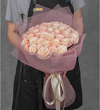 Bouquet of 51 roses Medeo
