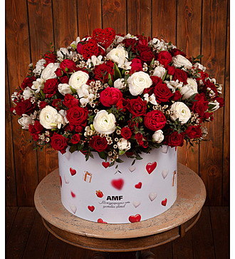 Composition "Loving Hearts"
