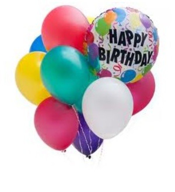 Букет из шаров на день рождения ES8 SOU – фото № 2