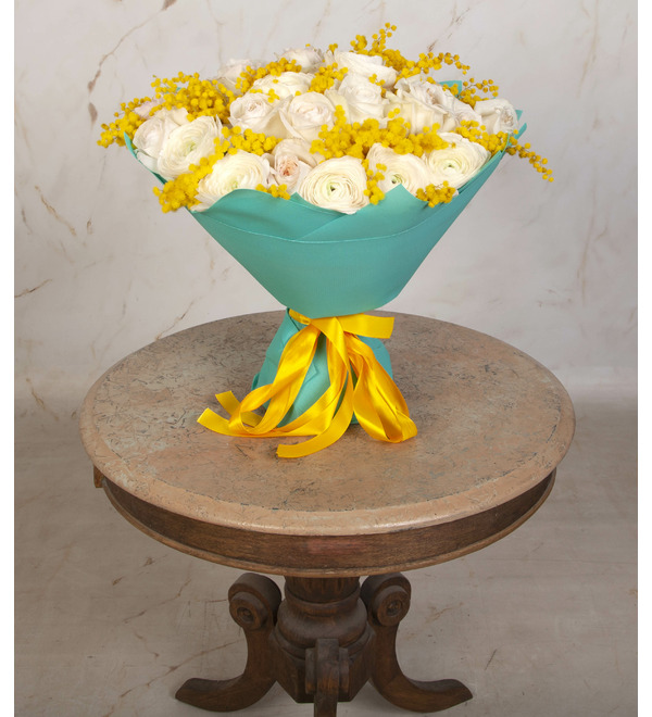 Букет-трио Блики янтаря – фото № 4