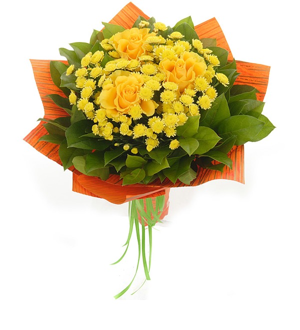 Букет цветов Любимому Солнцу LV BC231 BAU – фото № 3
