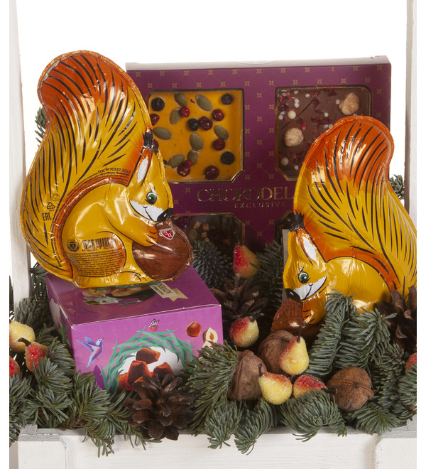 Подарочное кашпо Лесные друзья – фото № 2