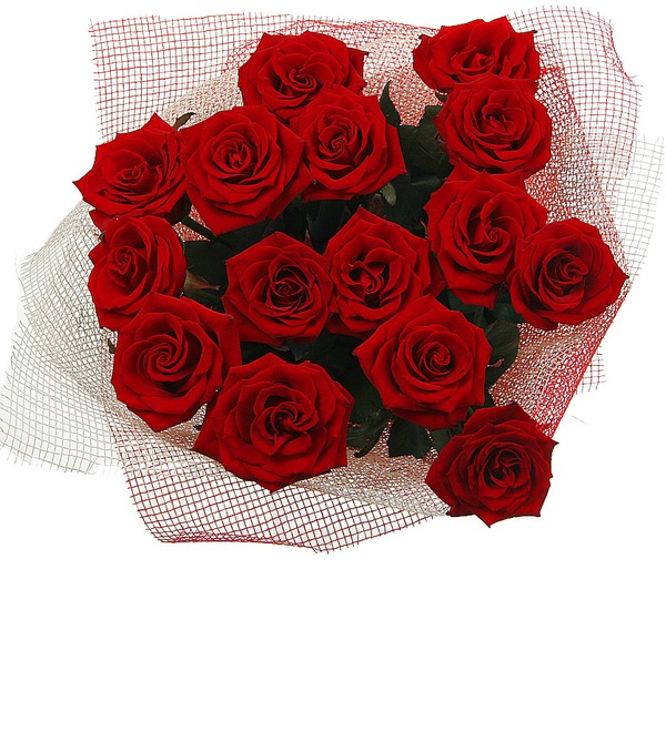Букет из 15 роз Любовь без границ GR R15R ATH – фото № 3