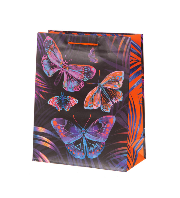 Gift bag medium Butterflies – photo #1