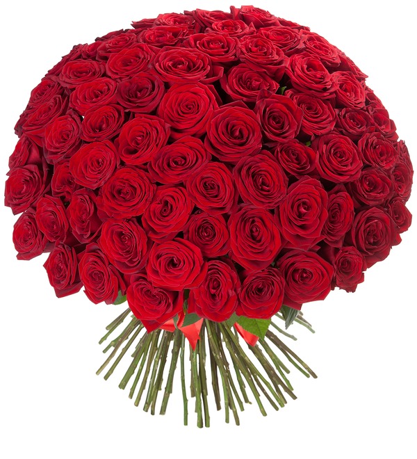 Bouquet of 101 Roses Royal gift – photo #2