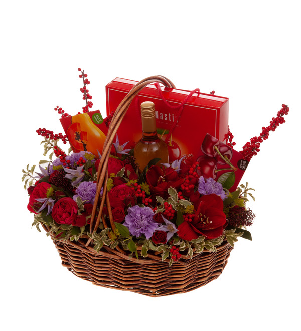 Gift basket Bright gift – photo #5