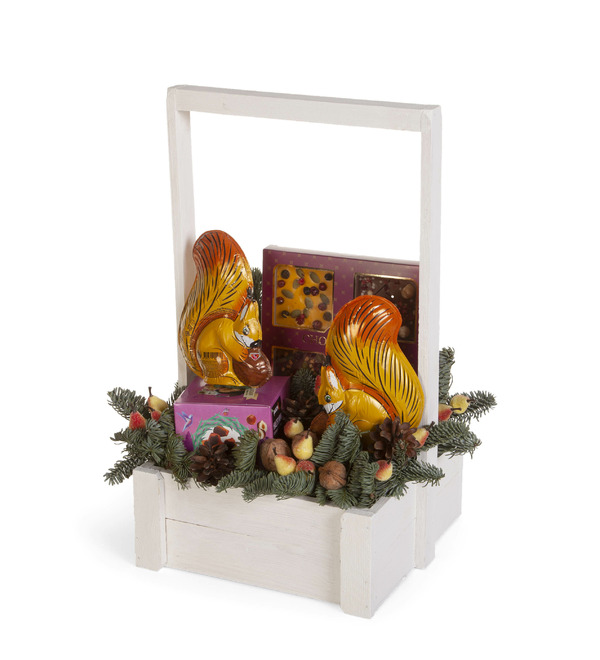 Подарочное кашпо Лесные друзья – фото № 5