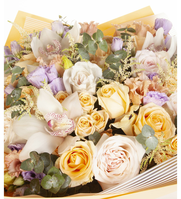 Букет-оркестр Кремовый шёлк – фото № 2