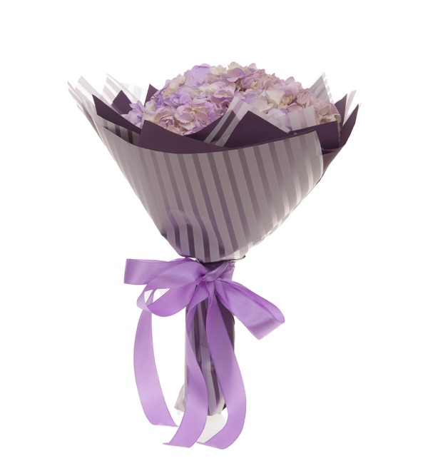 Solo bouquet of purple hydrangeas (5,7,9,15,21,25 or 35) – photo #4
