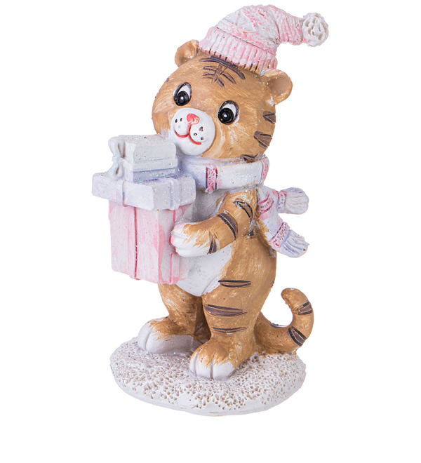 Figurine Tiger with gifts – photo #1