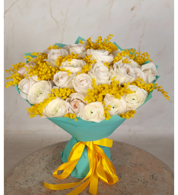 Букет-трио Блики янтаря – фото № 1