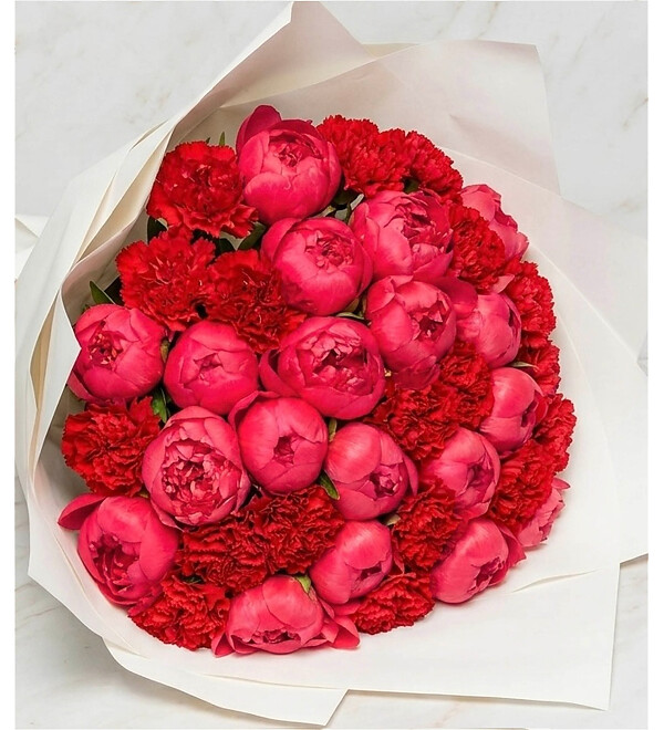 Bouquet-duet Doloroso (15,25,35,51,75 or 101) – photo #1