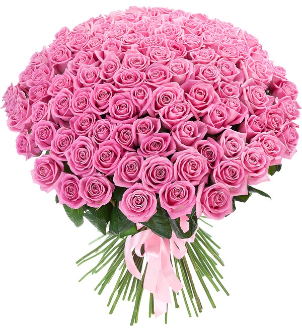 Bouquet of 101 Pink Roses Cloud Of feelings BR187 SAN – photo #1