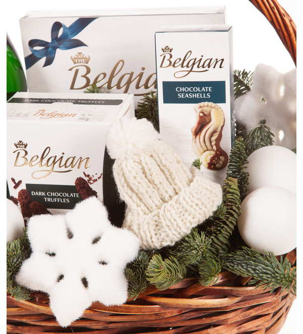 Подарочная корзина Снежки – фото № 3