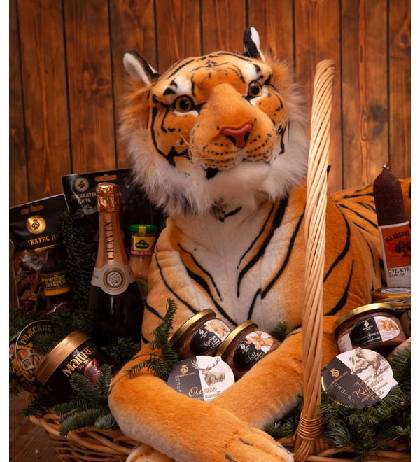Подарочная корзина Добыча тигра – фото № 3