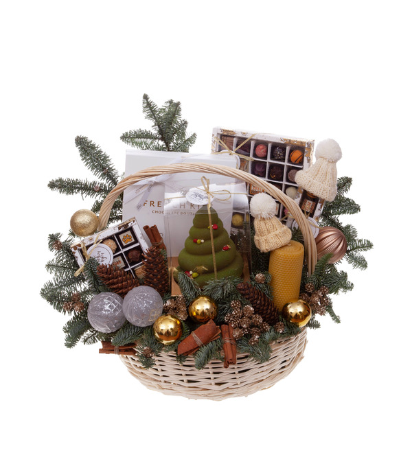 Gift basket Christmas tree – photo #5