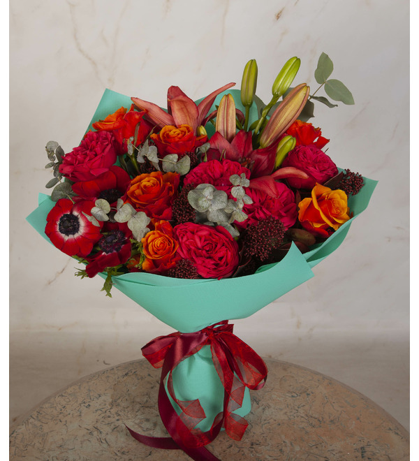 Букет-оркестр Огненный вихрь – фото № 1