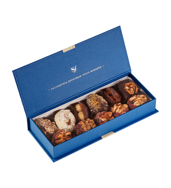 Assortment of premium dates with fillings and handmade sweets – photo #1