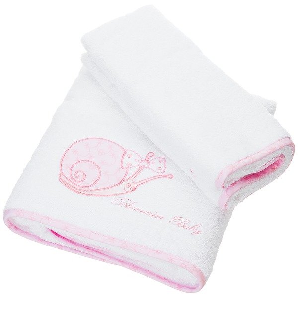 Set of 2 towels Magic snail Blumarine – photo #1