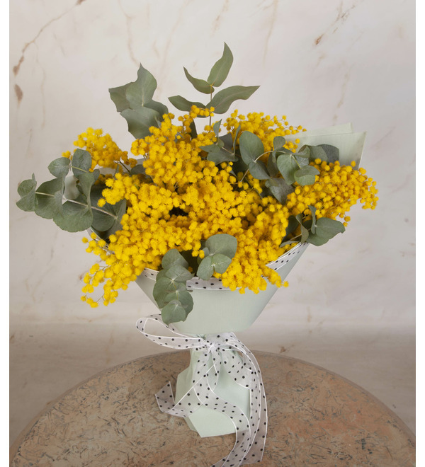 Букет-соло мимозы (5,7,9,15 или 25) – фото № 1