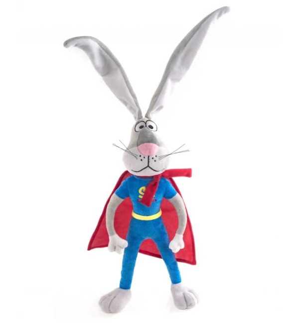 Soft toy Super Hare (41 cm) – photo #1