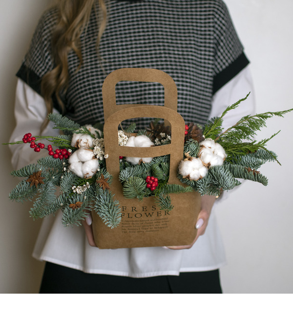 Композиция Скандинавская сумочка LFL719 KOL – фото № 1