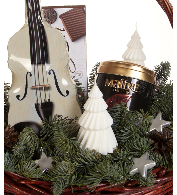 Подарочная корзина Музыка праздника – фото № 2