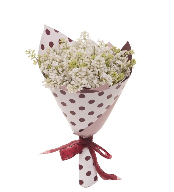 Bouquet-solo white lilac (5,7,9,15,21,25 or 35) – photo #5