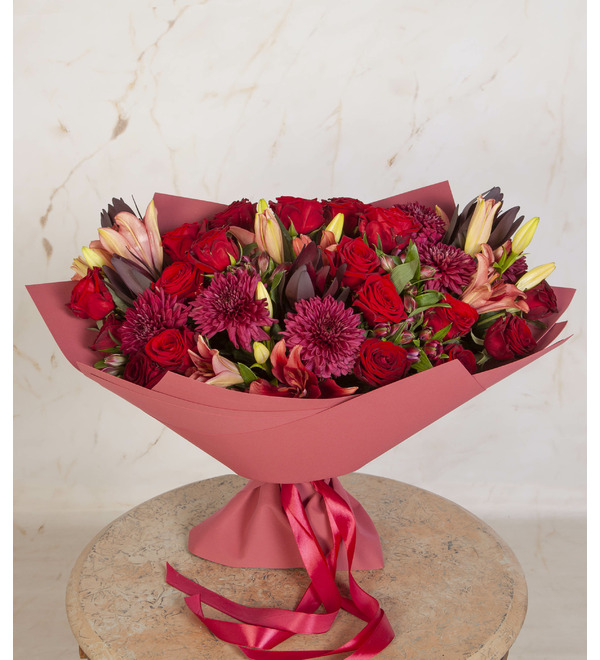 Букет-оркестр Вспышка чувств – фото № 1