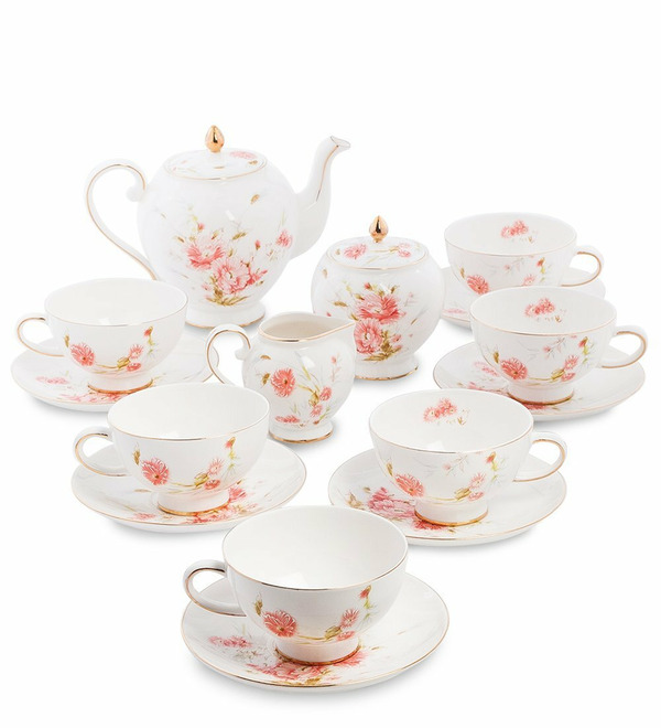 Tea set for 6 persons Santa Magdalena (Pavone) – photo #1