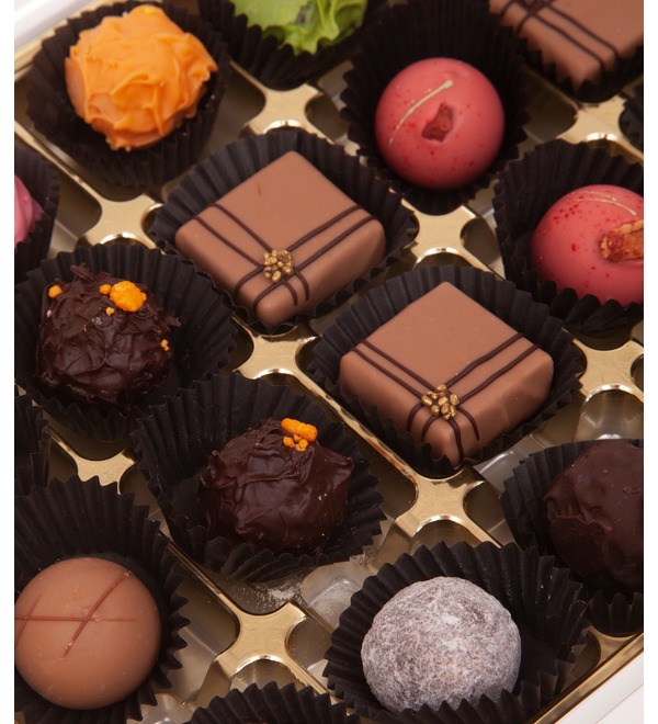 Конфеты ручной работы из бельгийского шоколада Краски жизни – фото № 2