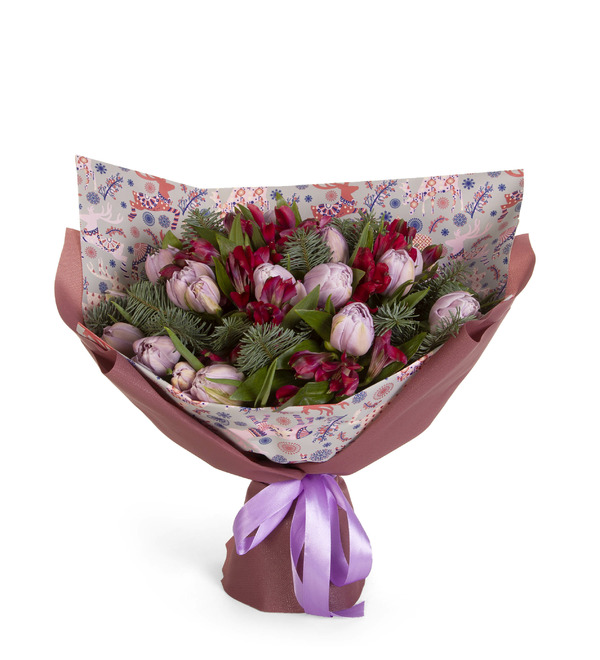 Букет-дуэт Предвкушение праздника – фото № 5